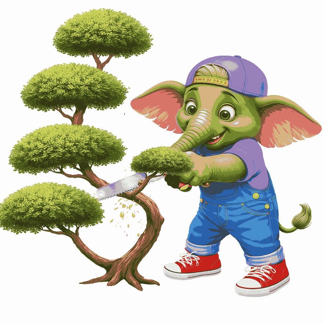 Обрізка саду